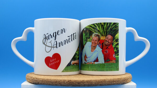 Partnertassen DUO "individuell" - 2er Set